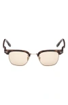 Tom Ford 47mm Square Sunglasses