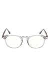 Tom Ford Tf5891 Glasses In Crystal Green