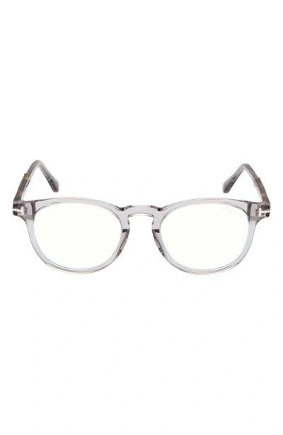 Tom Ford Tf5891 Glasses In Crystal Green