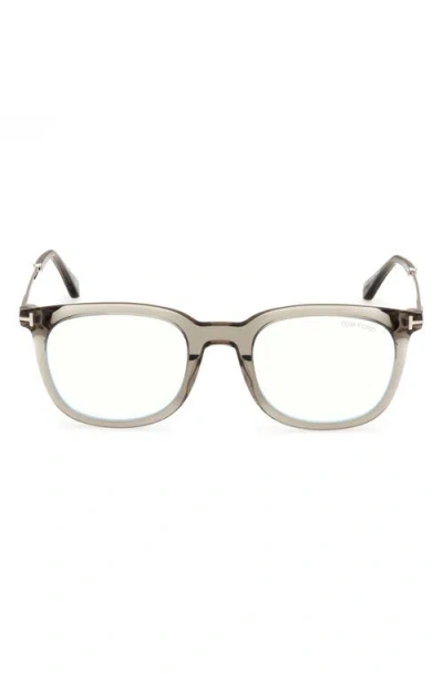 Tom Ford 50mm Square Blue Light Blocking Glasses