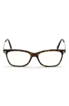 Tom Ford 50mm Square Optical Glasses In Multi