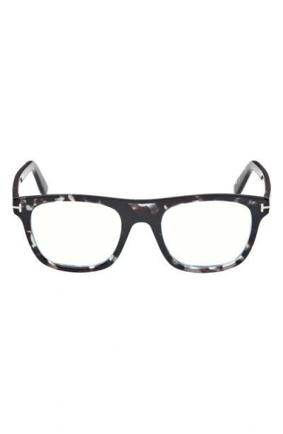 Tom Ford 52mm Square Blue Light Blocking Glasses