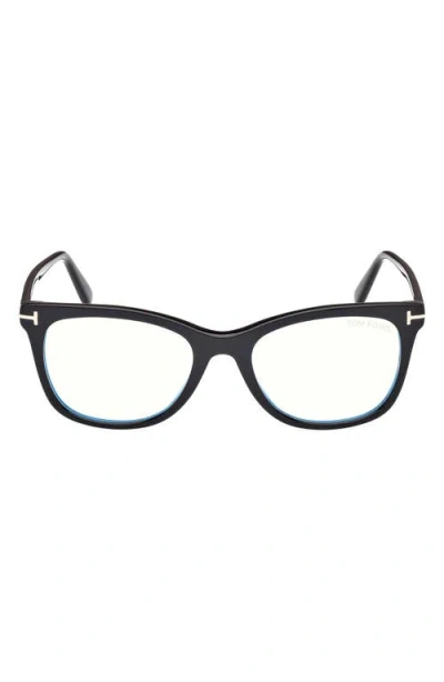 Tom Ford 52mm Square Blue Light Blocking Glasses