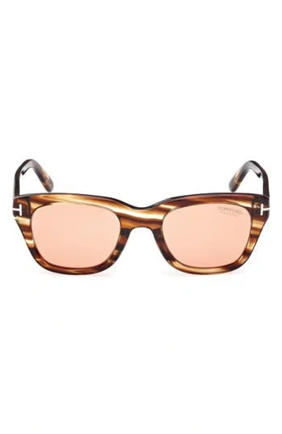Tom Ford 52mm Square Sunglasses