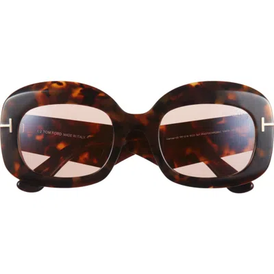 TOM FORD TOM FORD 53MM SQUARE SUNGLASSES