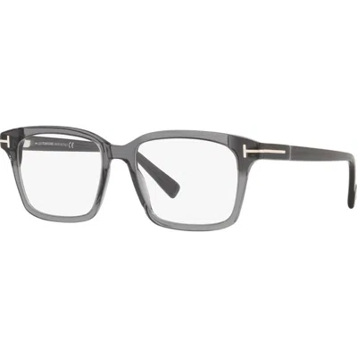 Tom Ford 54mm Irregular Optical Glasses In Black