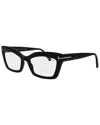 Tom Ford 54mm Optical Frames In Black