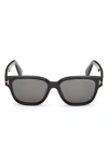Tom Ford Eyewear Ft1359 Rectangular Frame Sunglasses In Black
