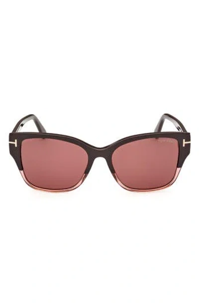 Tom Ford 55mm Butterfly Sunglasses