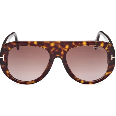 Tom Ford 55mm Pilot Sunglasses
