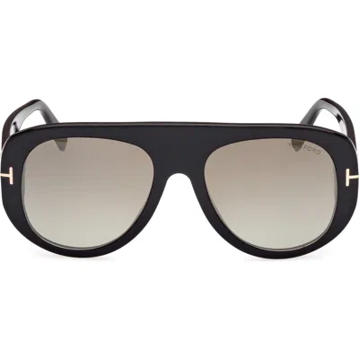 Tom Ford 55mm Pilot Sunglasses In Multi
