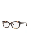 Tom Ford 55mm Rectangle Optical Glasses In Multi