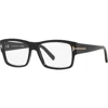 Tom Ford 55mm Square Optical Glasses In Black