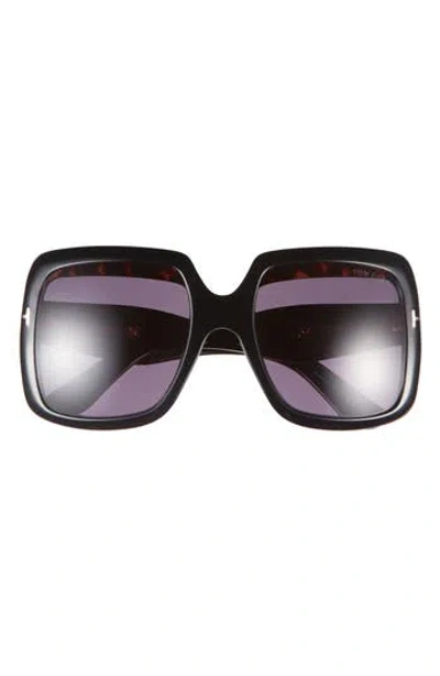 Tom Ford 55mm Square Sunglasses