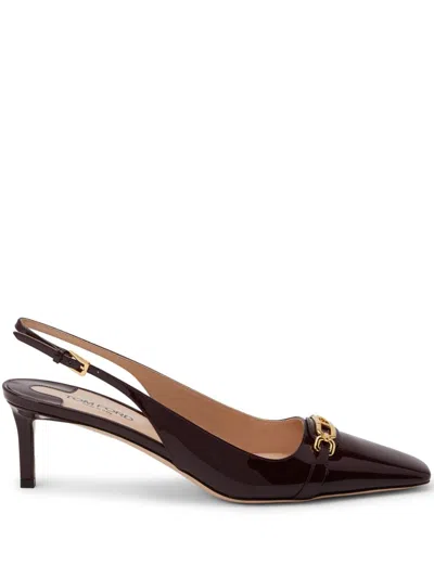 Tom Ford 55mm Whitney Slingback Pumps In Cherry