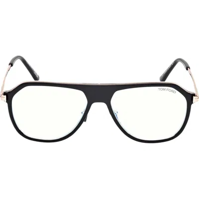 Tom Ford Pilot-frame Glasses In Black