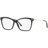 Tom Ford 56mm Square Optical Glasses In Black