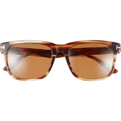 Tom Ford 56mm Square Sunglasses