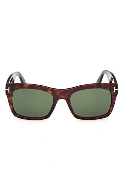TOM FORD TOM FORD 56MM SQUARE SUNGLASSES