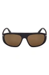 Tom Ford 58mm Pilot Sunglasses