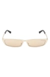 Tom Ford Eyewear Everett Rectangular Frame Sunglasses In Gray