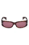 Tom Ford 59mm Rectangular Sunglasses