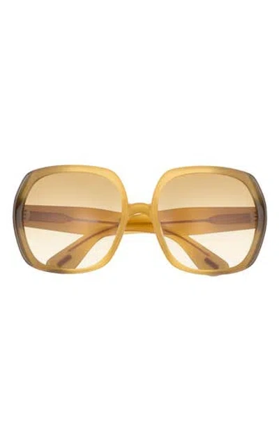 Tom Ford 60mm Square Sunglasses In Gold