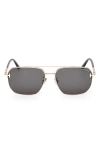 Tom Ford 61mm Navigator Sunglasses