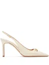 Tom Ford 65mm Chain-link Detailing Pumps In Neutrals