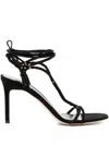 Tom Ford 70mm Suede Sandals In Black