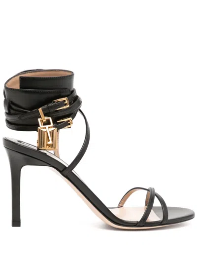 TOM FORD 82MM LEATHER SANDALS