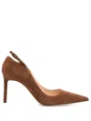 Tom Ford 85mm Angelina Pumps In Brown