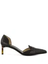 Tom Ford 85mm Leather Pointed-toe Pumps In Black