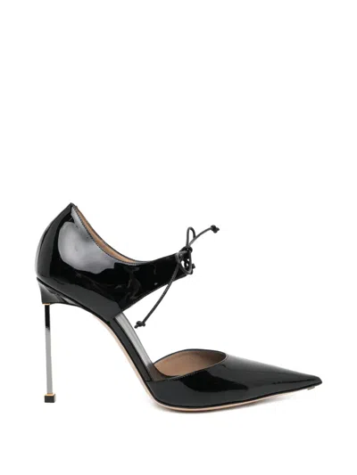 Tom Ford 85mm Leather Pumps In Black