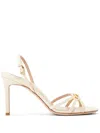 Tom Ford 85mm Mid Heel Sandals In Neutrals