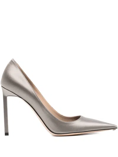 Tom Ford 85mm Slik Pumps In Gray