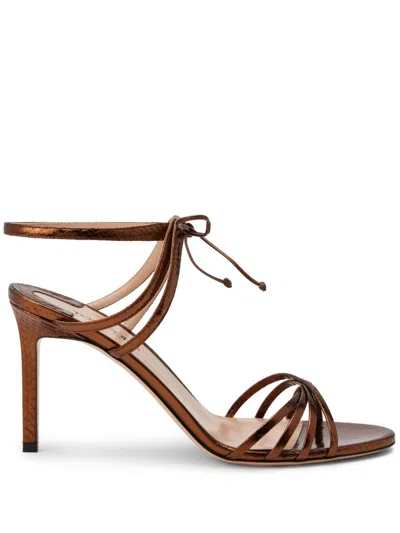 Tom Ford 90mm Angelica Sandals In Brown