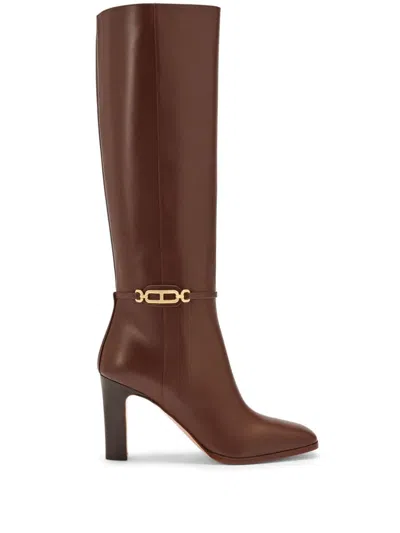Tom Ford 90mm Whitney Boots In Braun