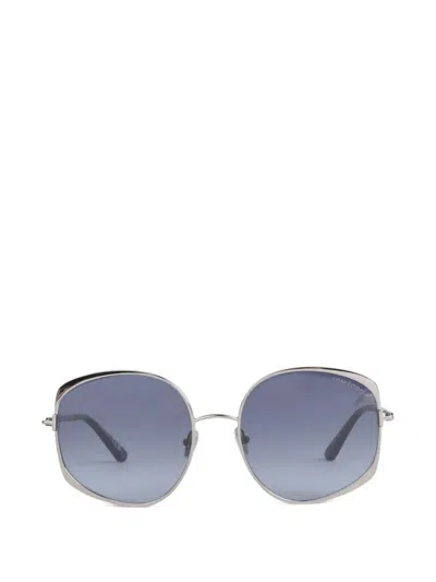 Tom Ford Abbey Sunglasses In Gray