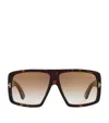 Tom Ford Raven Tortoiseshell-effect Oversize-frame Sunglasses In Brown