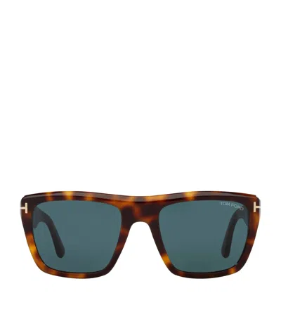 Tom Ford Alberto Tortoiseshell Sunglasses In Brown