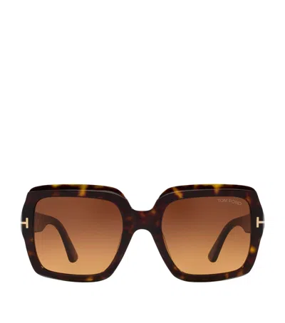 Tom Ford Acetate 0tr001783 Sunglasses In Brown