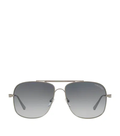 Tom Ford Acetate Ft0669 Sunglasses In Gray