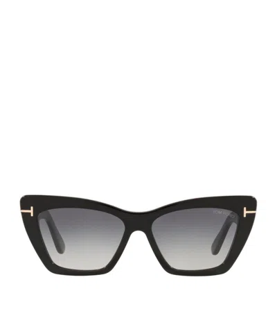 Tom Ford Acetate Ft0871 Sunglasses In Black