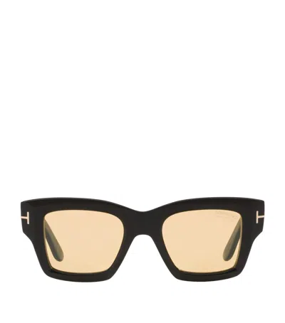 Tom Ford Acetate Ilias Sunglasses In Black