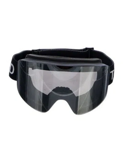 Pre-owned Tom Ford Acetate Ski Goggles In Black