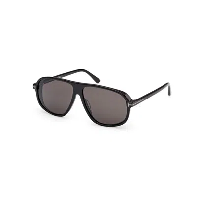 Tom Ford Acetate  Sunglasses In Black