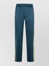 Tom Ford Satin Side-stripe Sweatpants In Blue