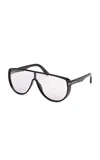 Tom Ford Achilles Acetate Sunglasses In Red