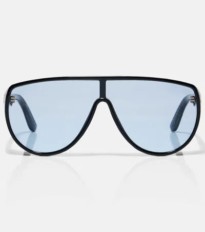 Tom Ford Achilles Aviator-style Acetate Sunglasses In Black